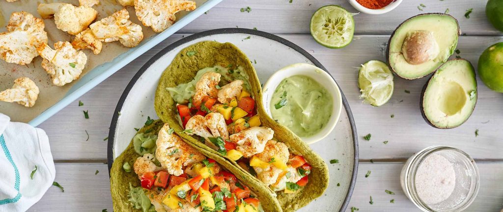 Cauliflower Tacos With Mango Red Pepper Salsa 1 27354 8