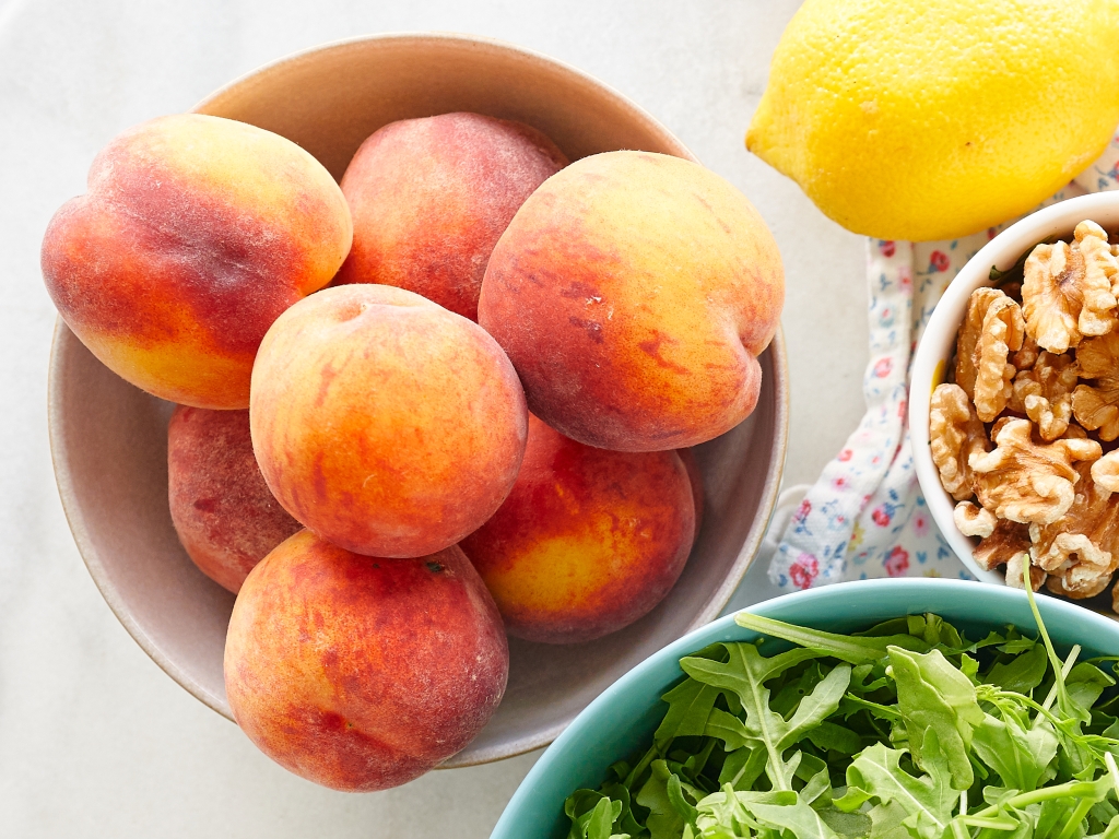 Peach Arugula Salad 2 Peach Arugala Salad DSC04595 2500px Web 1