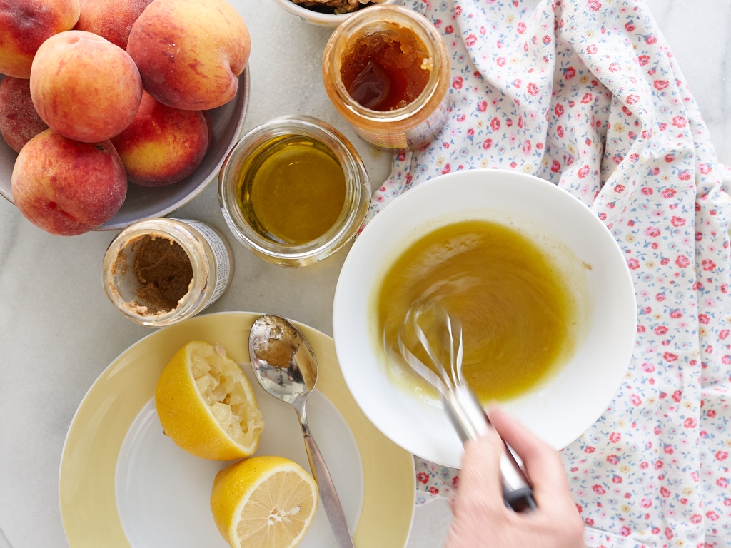 Peach Arugula Salad 7 Peach Arugala Salad DSC04599 2500px Web