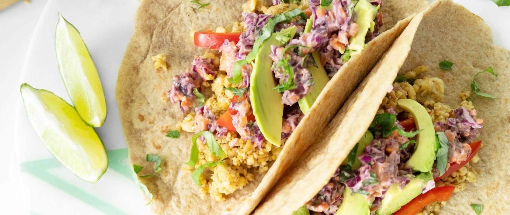 Tempeh Tacos with Purple Cabbage Slaw 1 27457 7