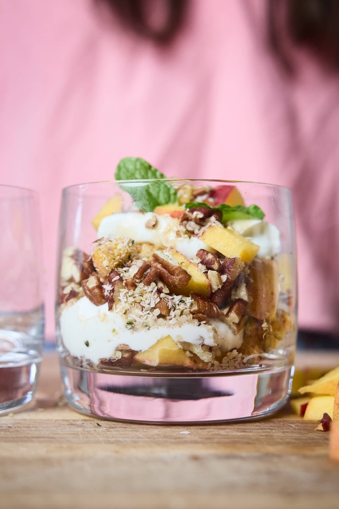 Healthy Peach Parfait with Crunchy Topping 2 PeachParfait R5C 8551 Web