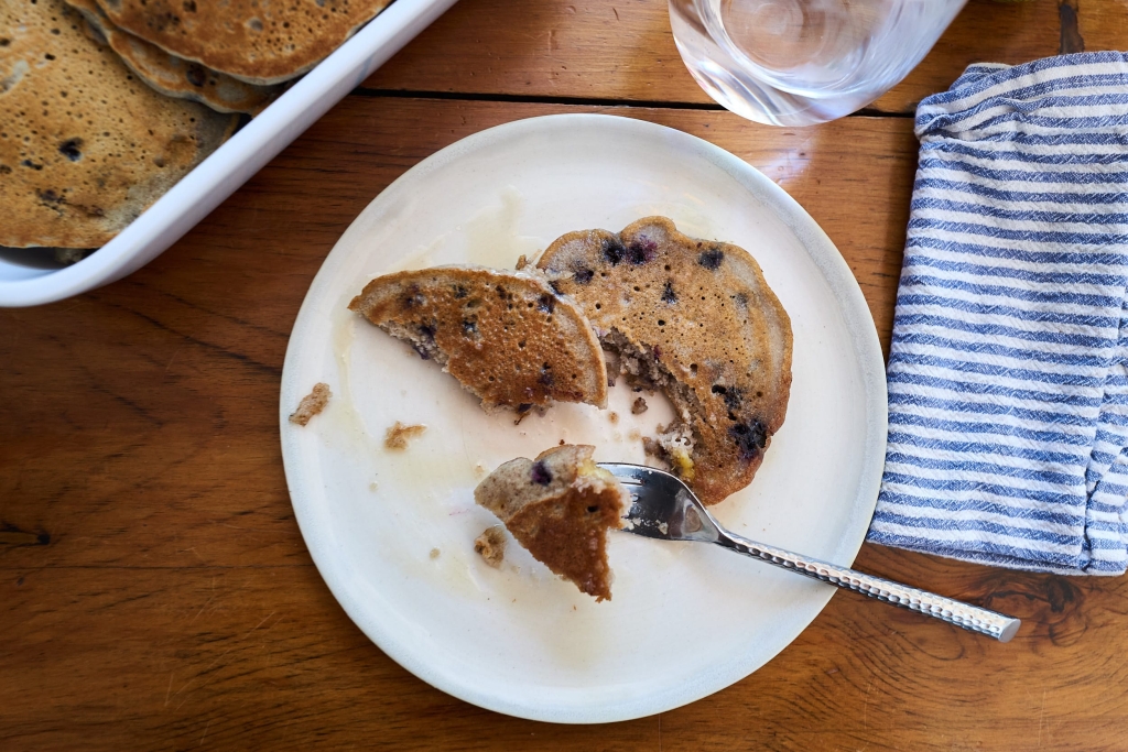 Blueberry Hemp Muffins (Nut-Free & Gluten-Free!) 6 WildBlueberryPancakes L1030520 Web