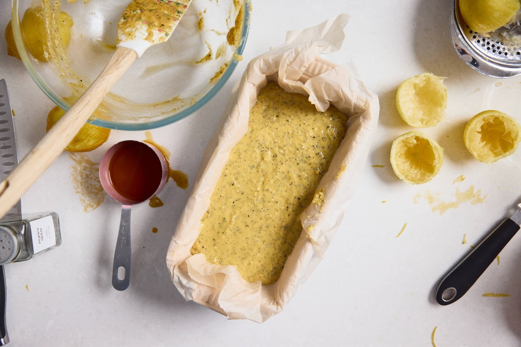 Gluten-Free Lemon Poppyseed Loaf with Almond Flour 4 R5C 2257 Web