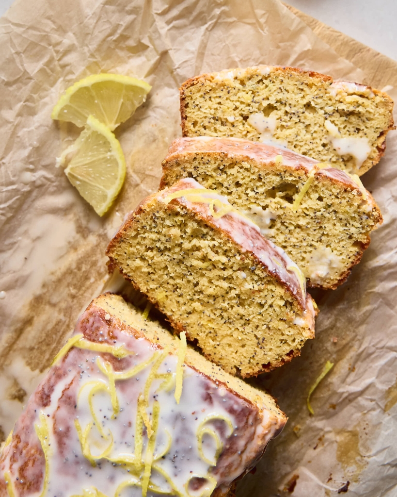 Gluten-Free Lemon Poppyseed Loaf with Almond Flour 1 R5C 2289 Web